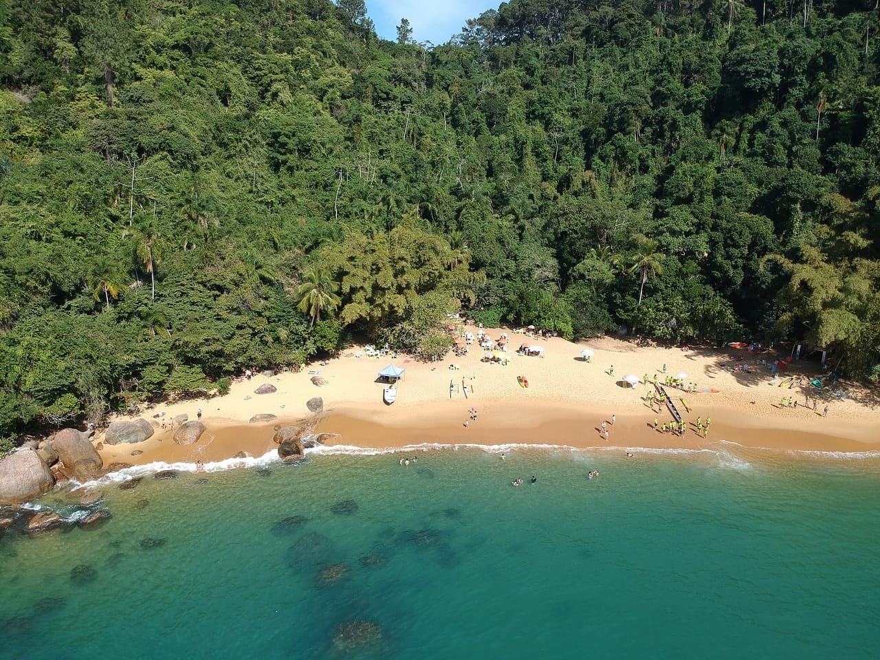 Paisagem da travessia em Ubatuba, foto 1