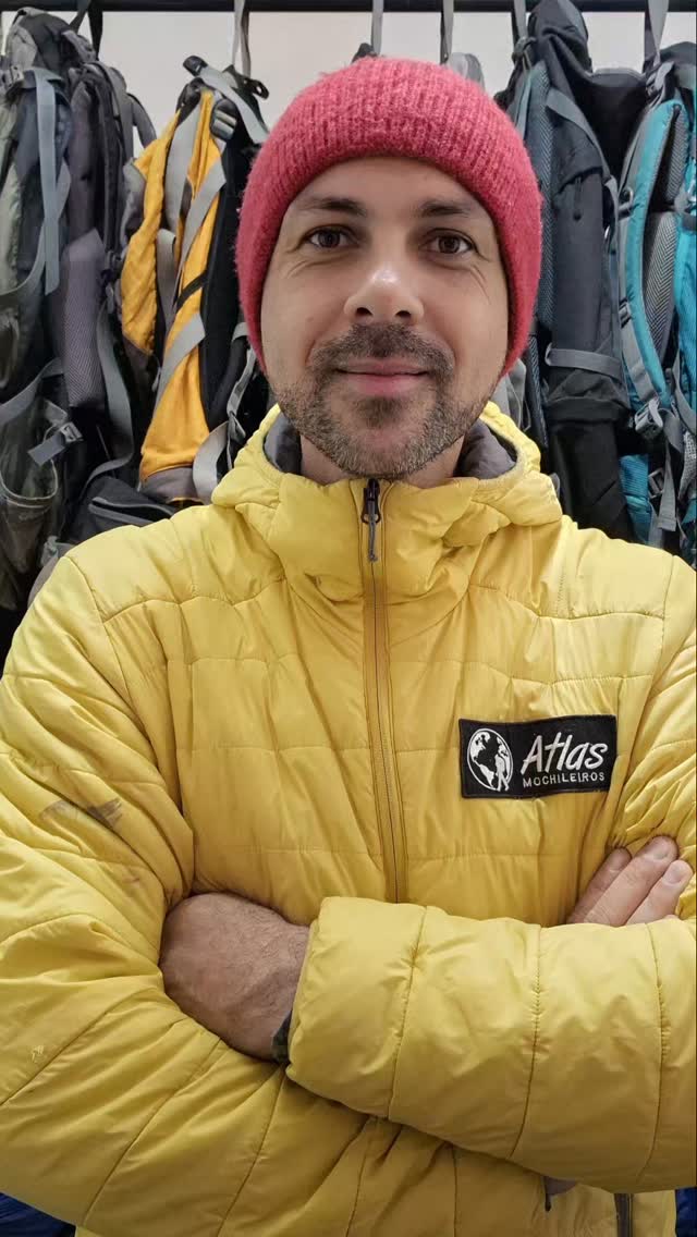 Elis Pinto Junior em vídeo do Atlas Mochileiros