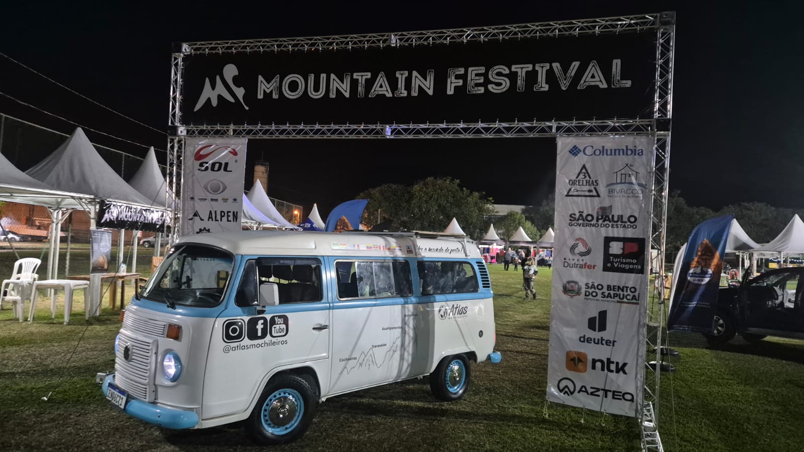 Kombi do Atlas no Mountain Festival — Leia Notícias