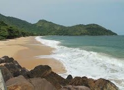 Praia e paisagem de Ubatuba, imagem do roteiro original